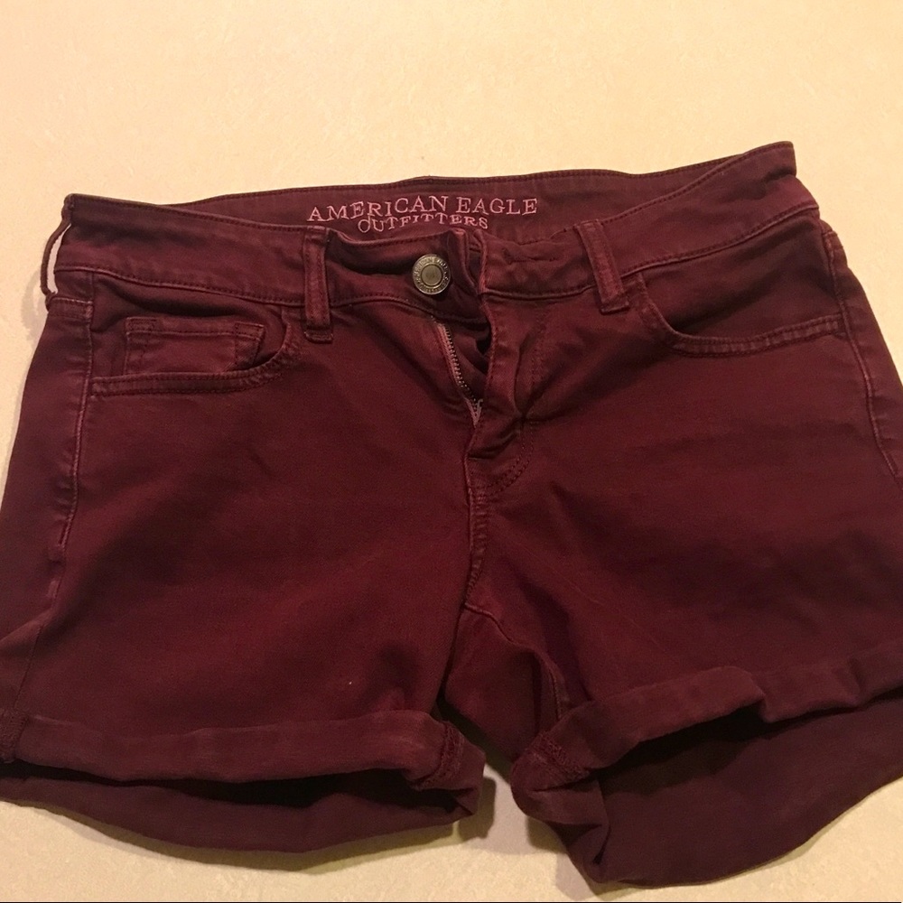 American Eagle Colored Midi Shorts